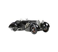 TQMEAD 1 18 For Benz SSK 1934 Black Prince Simulación Modelo De Coche De Aleación Colección De Adultos Decoración Regalo Manualidades De Juguete Miniaturas De Automoción