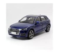 TQMEAD 1 18 para Audi Q5L 2018 SUV Modelo Coche Juguete simulación aleación con luz Sonido para Adornos Regalo Navidad Miniaturas De Automoción(Azul)