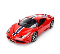 TQMEAD 1 18 para Ferrari 458 Coche Deportivo Simulación Aleación Zinc Modelo Coche Extraíble Regalo Carnaval para Adultos Miniaturas De Automoción