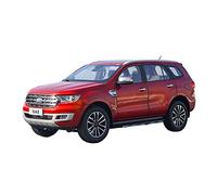 TQMEAD 1 18 para Ford Everest SUV Rojo Aleación Fundición A Presión Modelo Coche Decoración Colección Exhibición Regalo Miniaturas De Automoción