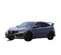 TQMEAD 1 18 para Honda Civic Color Titanio FK8 2020 Aleación Fundición A Presión Modelo Coche Decoración Colección Exhibición Miniaturas De Automoción