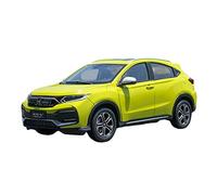 TQMEAD 1 18 para Honda XRV Llamativo Amarillo SUV Aleación Modelo Fundición Presión Decoración Colección Exhibición Regalo Miniaturas De Automoción