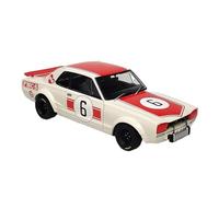 TQMEAD 1 18 para Nissan GTR KPGC10 Rally Car Aleación Vehículo Modelo Juguete Colección Regalo Adulto Pasatiempo Miniaturas De Automoción