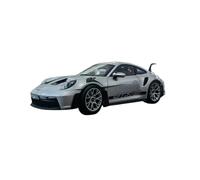 TQMEAD 1 18 para Porsche 911 GT3 RS Coche Deportivo Simulación De Aleación Modelo De Coche De Juguete Colección De Coches Adorno Regalos Miniaturas De Automoción