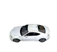 TQMEAD 1 18 para Subaru BRZ Coche Deportivo Azul Simulación De Aleación Modelo De Coche De Juguete Colección De Coches Adorno Regalo Miniaturas De Automoción(White)