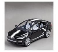 TQMEAD 1:20 For Tesla Model X Nueva Aleación De Energía Modelo De Coche Deportivo Sonido Y Luz Pull Back Boy Colección Regalo Coche De Juguete Miniaturas De Automoción(4)