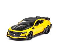 TQMEAD 1 24 For Chevrolet Camaro Simulación De Aleación Modelo De Coche Deportivo Colección Adornos Regalos Juguetes Artesanías Miniaturas De Automoción(2)