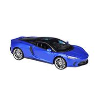 TQMEAD 1 24 for Supercar McLaren GT Modelo De Coche Aleación Pull Back Kid Car Toy 2 Puertas Abiertas Regalos for Niños Miniaturas De Automoción(Azul)