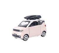 TQMEAD 1 24 For Wuling Hongguang MiniEV Red De Aleación Modelo De Coche Rojo Colección De Niños Decoración Regalo Manualidades De Coche De Juguete Miniaturas De Automoción(3)