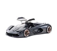 TQMEAD 1 24 Modelo De Colección De Fundición A Presión De Regalo De Coche De Juguete Estático Miniaturas De Automoción(Cromo)