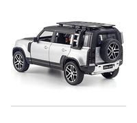 TQMEAD 1 24 para Defender Todoterreno SUV aleación Zinc 6 Puertas Modelo Coche Juguete Abierto con luz Sonido para Adorno Regalos Miniaturas De Automoción(White)
