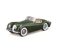TQMEAD 1 24 para Jaguar Xk 120 Roadster, Modelo De Coche Fundido A Presión De Aleación como Regalo De Año Nuevo para Adultos Miniaturas De Automoción(Verde)