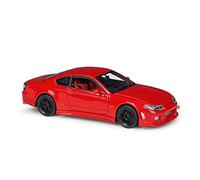TQMEAD 1 24 para Nissan Silvia S15 Modelo De Coche Aleación De Zinc De Alta Simulación Regalo Empresa Miniaturas De Automoción(Rojo)