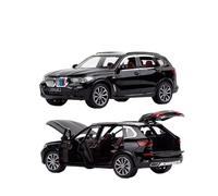 TQMEAD 1 24 para Simulación X5, Coche En Miniatura Aleación Sonido Luz Colección Fundición Presión Todoterreno Adornos Coches De Juguete Miniaturas De Automoción