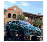 TQMEAD 1 32 for Lamborghini Urus Modelo De Coche Aleación De Zinc con Sonido Y Juguetes Ligeros for Niños Miniaturas De Automoción(Verde)