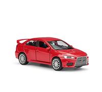 TQMEAD 1 36 para Mitsubishi Lancer Evolution X Simulación De Aleación Pull Back Modelo De Coche Regalos Juguetes Miniaturas De Automoción