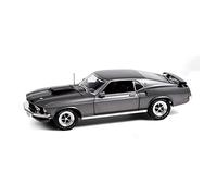 TQMEAD 1 64 Apto para Ford Mustang 429 Modelo Coche Simulación Aleación Fundida A Presión Colección De Adornos Recuerdos Miniaturas De Automoción