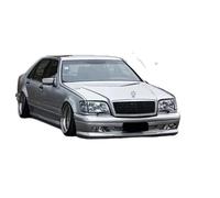 TQMEAD 1 64 Modelo De Coche De Aleación Pintado En Plata Mercedes-Benz W140, Artículo De Colección para Modelistas Miniaturas De Automoción