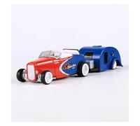 TQMEAD 1 64 para Ford Roadster1932/coche De Remolque De Viajero Colección De Juguetes De Coche De Simulación Adornos Decorativos De Oficina Miniaturas De Automoción