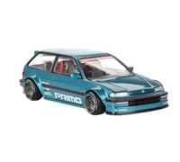 TQMEAD 1 64 para Honda Civic EF V1 Modelo De Coche De Aleación Exhibición Estática para Colección O Regalo De Decoración para Niños Miniaturas De Automoción