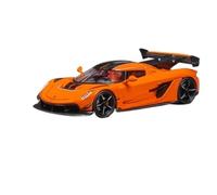 TQMEAD 1 64 para Koenigsegg Attack Orange Supercar Modelo De Coche De Aleación Decoración Estática Regalo para Niños Miniaturas De Automoción