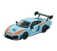 TQMEAD 1 64 para Porsche 935/19 Gulf 2020 Coupé Modelo De Coche De Simulación para Adultos Adornos De Colección Estática Miniaturas De Automoción