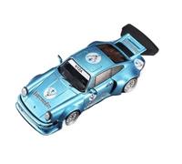 TQMEAD 1 64 Porsche Nog Ice Blue Alloy Car Model Adorno Coleccionable Decoración como Regalo para Niños Miniaturas De Automoción