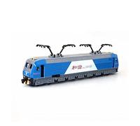 TQMEAD 1/87 Simulación Modelo Coche Tren Aleación Fundido Presión Retroceso Vehículo Juguete para Niños Colección Recuerdo Miniaturas De Automoción(Azul)