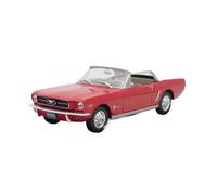 TQMEAD Aleación Fundida A Presión A Escala 1 24 para Mustang 1965, Convertible, Juguetes, Coches, Modelo, Nostalgia, Clásicos, Miniaturas De Automoción