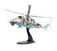 TQMEAD AvióN Miniatura 1:72 para MI-24V Modelo De Helicóptero Armado Azerbaiyán Colección De Producto Terminado para Principiantes