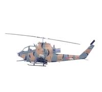 TQMEAD AvióN Miniatura Colección De Modelos Militares Terminados del Helicóptero De Ataque AH-1S De La JSDF Japonesa, Escala 1:72. para Principiantes