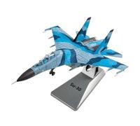 TQMEAD AvióN Miniatura Modelo De Avión De Combate De Simulación SU-30MKK, Escala 1:100, Colección De Recuerdos Militares De Aleación. para Principiantes