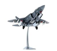 TQMEAD AvióN Miniatura Modelo De Avión De Combate J35 A Escala 1:100, Colección De Modelos De Aviones Militares De Aleación para Principiantes