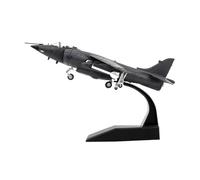 TQMEAD AvióN Miniatura Modelo De Avión De Metal Fundido A Presión Harrier Jump Fighter De La Guerra De Malvinas A Escala 1:72 para Principiantes