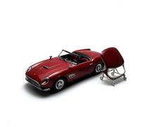 TQMEAD Coche De Juguete Ferrari 250GT Roadster De Aleación Fundida A Escala 1 18, Modelo Clásico, Regalo para Adultos. Miniaturas De Automoción