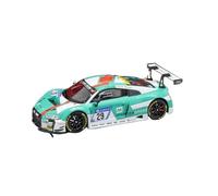 TQMEAD Colección De Adornos De Coches De Rally De Aleación del Circuito Norte De Año Nuevo Audi R8 LMS 2017 (Escala 1 43) Miniaturas De Automoción