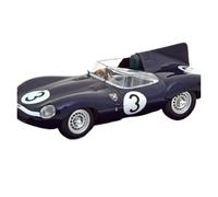 TQMEAD Colección De Adornos Estáticos De Aleación para El Jaguar D-Type 1957 del Campeonato De Le Mans, Escala 1 43 Miniaturas De Automoción