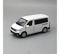 TQMEAD Escala 1 32 para Volkswagen T6 Multivan MPV Modelo De Coche Colores Surtidos Colección De Vehículos Ideas De Educación para El Hogar Miniaturas De Automoción(White)