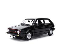 TQMEAD For Golf MK1 GTI 19791: 24 Simulación Hot Hatch Static Die Cast Modelo Coleccionable Juguetes De Coche Miniaturas De Automoción(Negro)