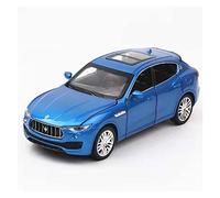 TQMEAD For Maserati SUV 1 32 Modelo Aleación Simulación Control Fuerza Colección Regalo Coche Juguete 6 Puertas Miniaturas De Automoción(Azul)