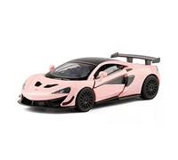 TQMEAD For McLaren 570S GT4 1 32 Supercar Aleación Control De Fuerza Acústico-óptica Modelo De Simulación De Regalo Miniaturas De Automoción(Rosado)