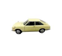TQMEAD Nissan Sunny Coupe 1000 1968, Modelo De Coche De Aleación Amarillo, Escala 1 24, Metal Fundido A Presión, Vehículo De Juguete. Miniaturas De Automoción
