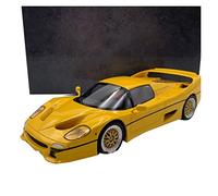 TQMEAD para Koenigsegg F50 1 18 Modelo De Coche De Resina Amarilla Juguetes Coleccionables Exhibición De Regalo Miniaturas De Automoción