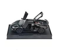 TQMEAD para Lamborghini LP750 1 32 Simulación Sonido Y Aleación Ligera Control Fuerza Colección Modelos Coche Juguete Miniaturas De Automoción(Negro)