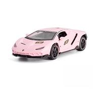 TQMEAD para Lamborghini LP770-4 1 32 Modelo Simulación Fuerza Control Sonido Y Luz Juguete Colección De Regalos Miniaturas De Automoción(D)