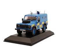 TQMEAD para Land Rover Defender 1 43 Coche De Policía De Aleación Modelo Metal Vehículo De Metal Colección Juguetes Decoración Miniaturas De Automoción