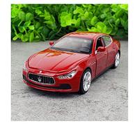 TQMEAD para Maserati Quattroporte GT Coupe 1 32 Simulación Aleación Fundición Presión Colección Modelos De Coche Regalo Niños Miniaturas De Automoción(Rojo)