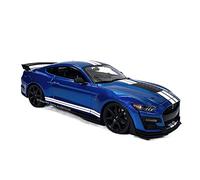 TQMEAD para Super Nuevo Ford Shelby GT500 Coche Deportivo Simulación Coche De Aleación 1 18 Miniaturas De Automoción(E)