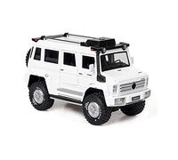 TQMEAD para Unimog 1 28 Simulación Aleación Fundida Presión Modelo Coche Tirar hacia Atrás Vehículos Niños Coleccionables Miniaturas De Automoción(White)