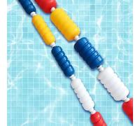 Tqoiozxa Corchera Piscina Multi-Medida con Flotadores, Cuerda de Seguridad y Línea Divisoria para Piscina de Jardín & Piscine Desmontable | Diameter 6cm,35m/114.83ft